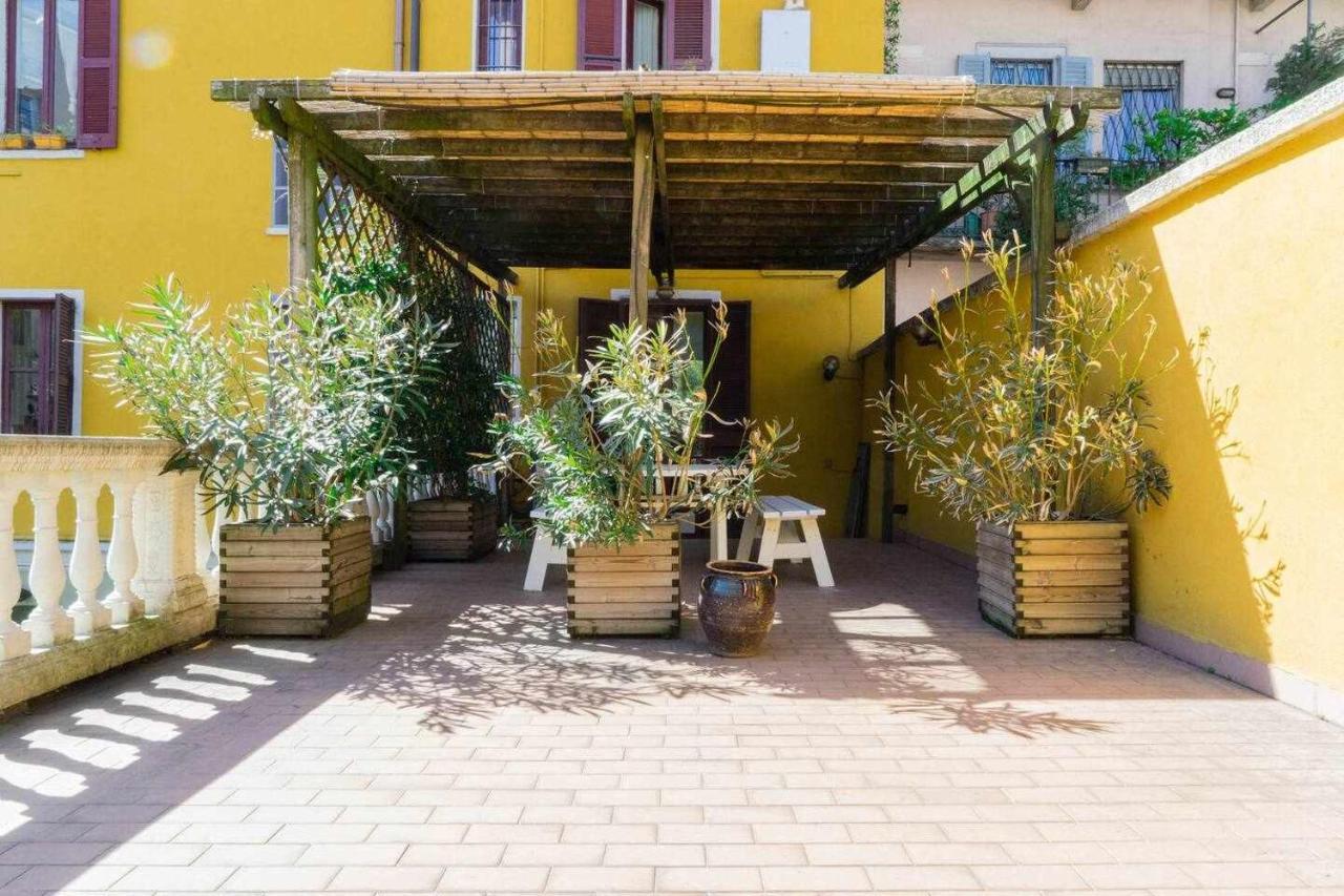 米兰Ma08A Beautiful Flat With Terrace In Pta Nuova公寓 外观 照片